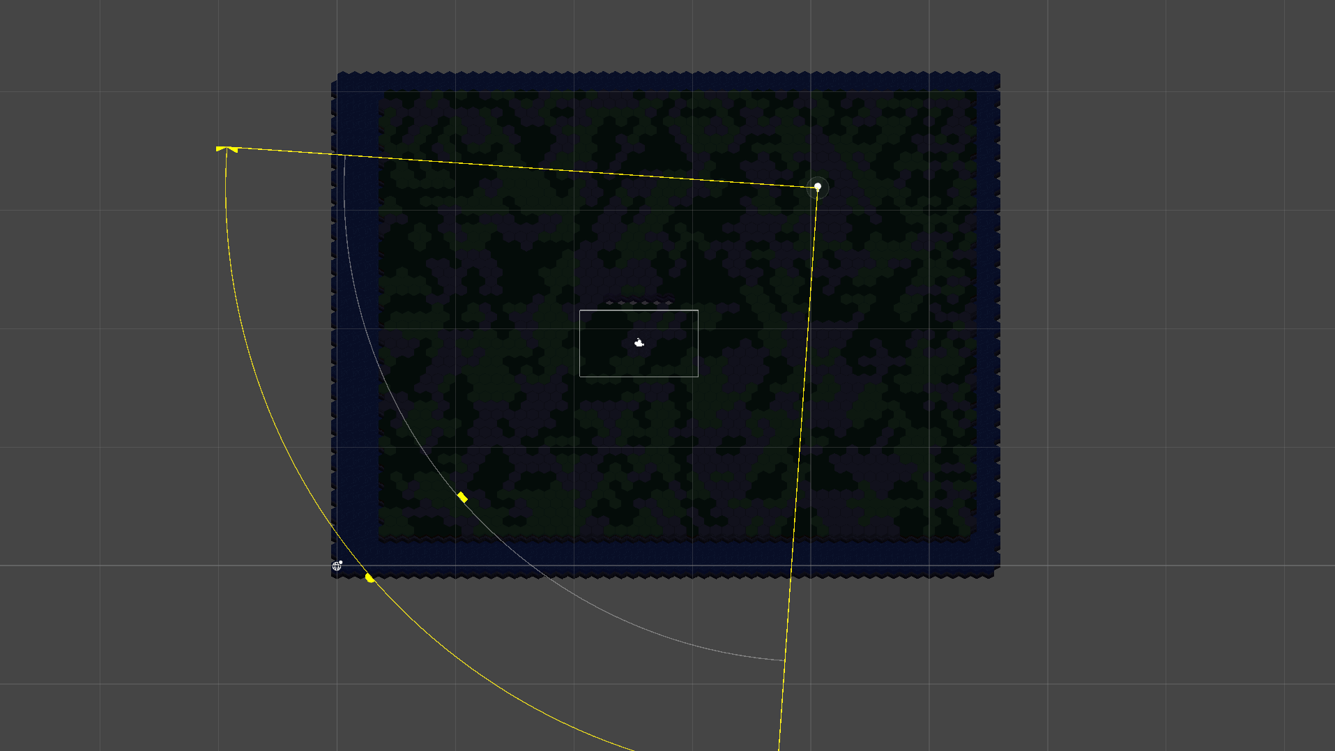 The sun/moon now rotates while facing the center tile gif of the sun travelling along a circular trajectory and rotating along the way